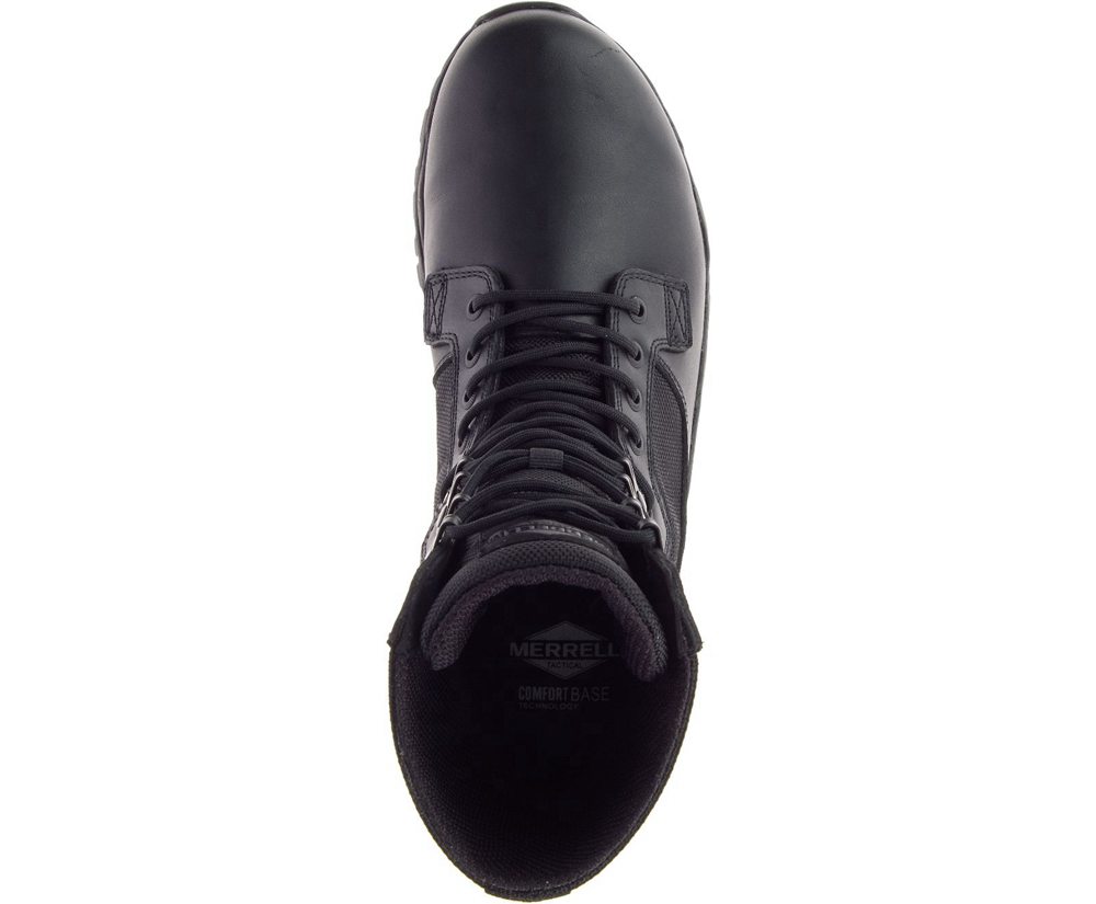 Botas Senhora - Merrell Mqc Patrol Waterproof Wide Width - Pretas - VHB560381